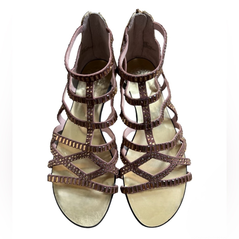 Vince Camuto Emera Gold Women Sandal Size 36 US 6 - Picture 6 of 9